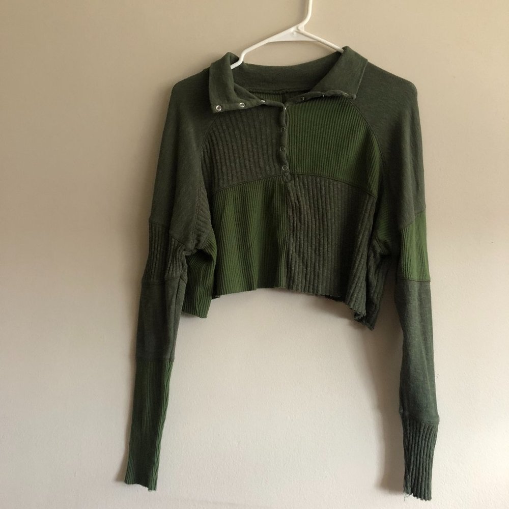 cropped top longsleeve URBAN OUTFITTERS